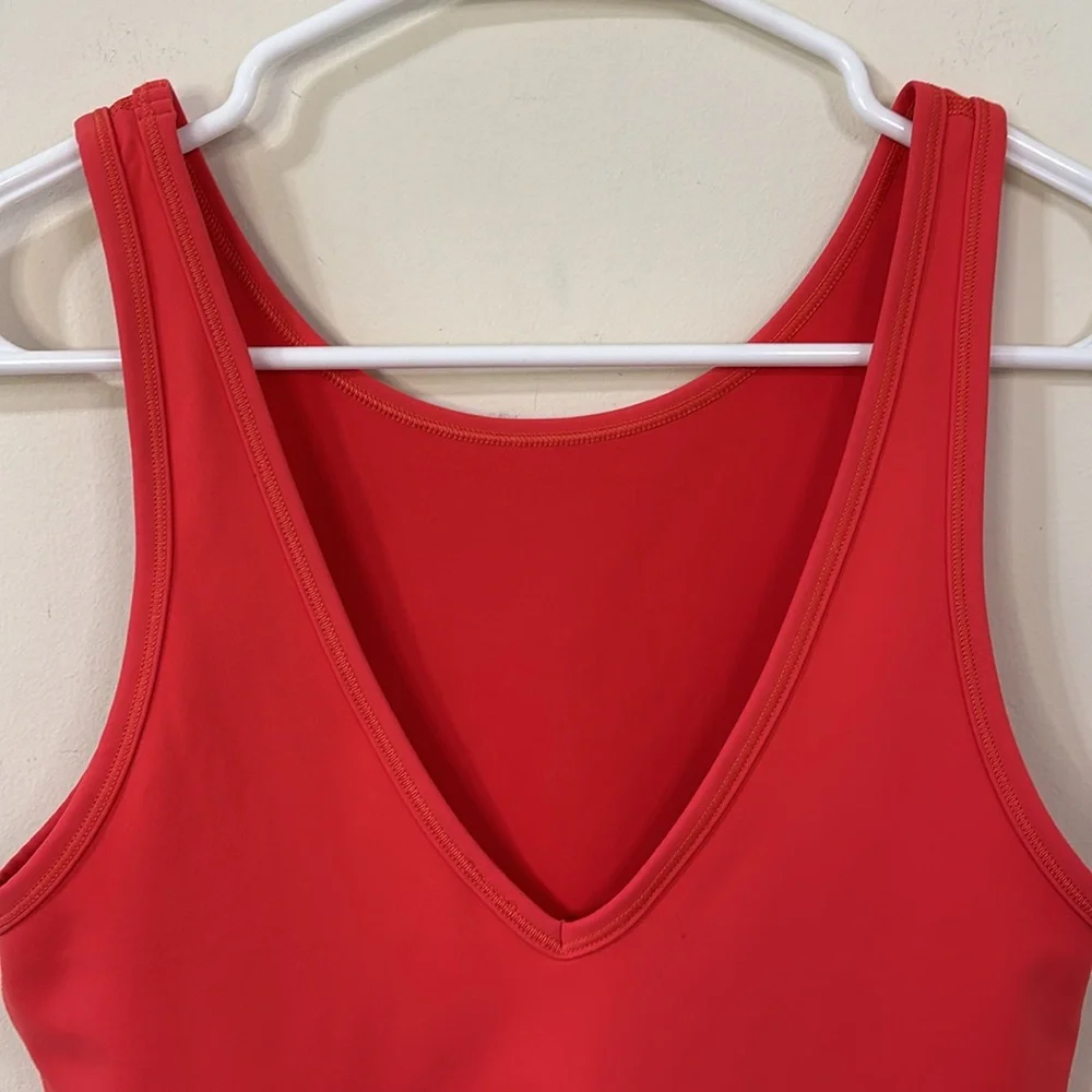 Lululemon Power Pivot Tank *Everlux Pink Punch Size 4 - Picture 7 of 8